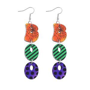 BOO Halloween Fall Earrings